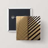 Moderne Architektur, gelb Button (Vorne & Hinten)