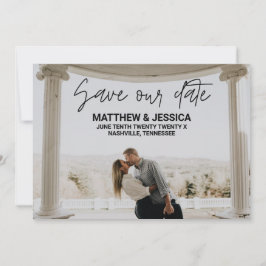 Moderne Architektur Save the Date