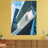 Moderne Architektur von Seattle Leinwanddruck (Insitu (Wohnzimmer))