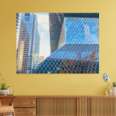 Moderne Architektur von Seattle Leinwanddruck (Insitu (Wohnzimmer))