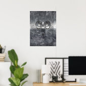 Moderne Aries Zodiac Signing Grunge Not Style Poster (Heimbüro)