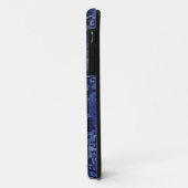 Moderne Aries Zodiac Symbol Navy Blue Digital Camo Case-Mate iPhone Hülle (Hinten/Links)