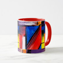 Moderne Art Coffee Tasse