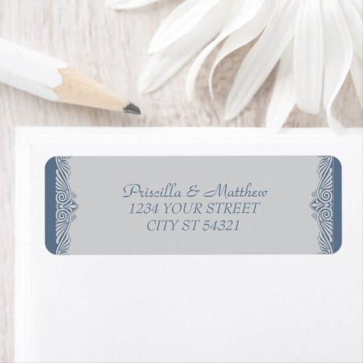 Moderne Art-Deco-Adresslisten (Insitu)