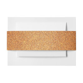 Moderne Art Deco Gatsby Glitzer Wedding Einladungsbanderole