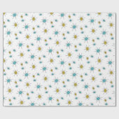 Moderne Art der Mitte des Jahrhunderts, Geschenkpapier (Flach)