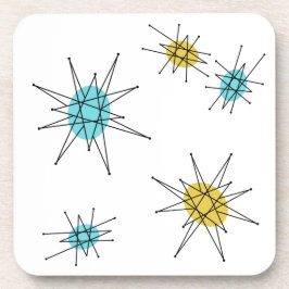 Moderne Art der Mitte des Jahrhunderts, Getränkeuntersetzer