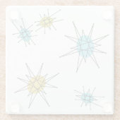 Moderne Art der Mitte des Jahrhunderts, Glasuntersetzer (Rückseite)