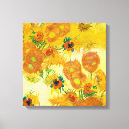 Moderne Art Gelb Orange Sonnenblumen Ölgemälde Leinwanddruck