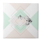 Moderne Art-geometrischer Entwurf Fliese (Vorderseite)