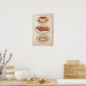 Moderne Art, Geschirr zu bedienen, von Frau Beaton Poster (Küche)