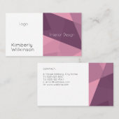 Moderne Art künstlerisch Visitenkarte (Vorne/Hinten)