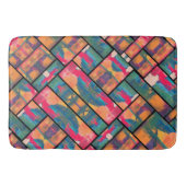 Moderne Art Paint Badematte (Vorderseite)