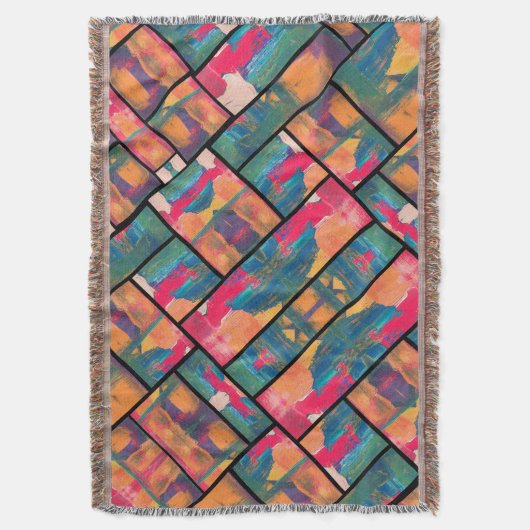 Moderne Art Paint Decke (Vorderseite Vertikal)