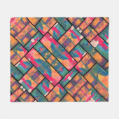 Moderne Art Paint Fleecedecke (Vorderseite (Horizontal))