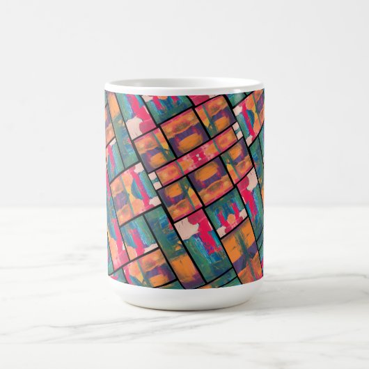 Moderne Art Paint Kaffeetasse (Mittel)