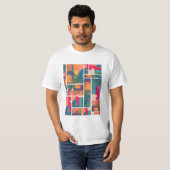 Moderne Art Paint T-Shirt (Vorne ganz)