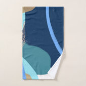 Moderne Art Überraschung Boy Gold Lettering Baby D Badhandtuch Set (Handtuch)