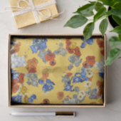 Moderne Art Van Gogh Blume auf Gelb Seidenpapier (Geschenk)