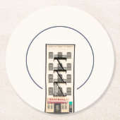 Moderne Artwork Drink Untersetzer New York Archite (Vorderseite)