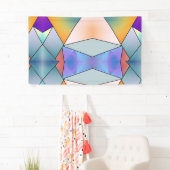 Moderne Asbtract Gradient Tile Banner (Insitu)