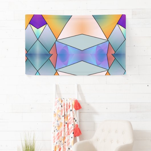 Moderne Asbtract Gradient Tile Banner (Insitu)