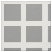 Moderne ash-graue Windows-Quadrate auf Weiß Stoff (Muster)