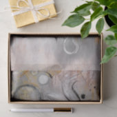 Moderne Ästhetik Abstrakte Decoupage-Seidenpapier Seidenpapier (Geschenk)