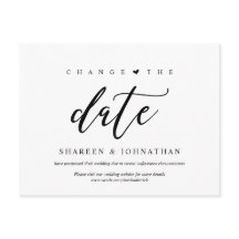 Moderne Ästhetik, Datum ändern, Party verschoben