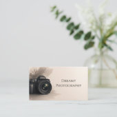 Moderne Ästhetik-Fotografieagentur Visitenkarte (Stehend Vorderseite)