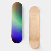 Moderne Ästhetik im Gradient-Stil Skateboard (Vorderseite)