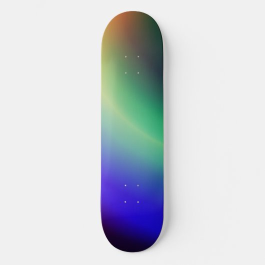 Moderne Ästhetik im Gradient-Stil Skateboard (Vorderseite)