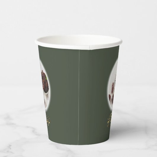 Moderne Ästhetik Ramadan Paper Cups Pappbecher (Rechts)