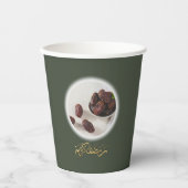 Moderne Ästhetik Ramadan Paper Cups Pappbecher (Vorderseite)