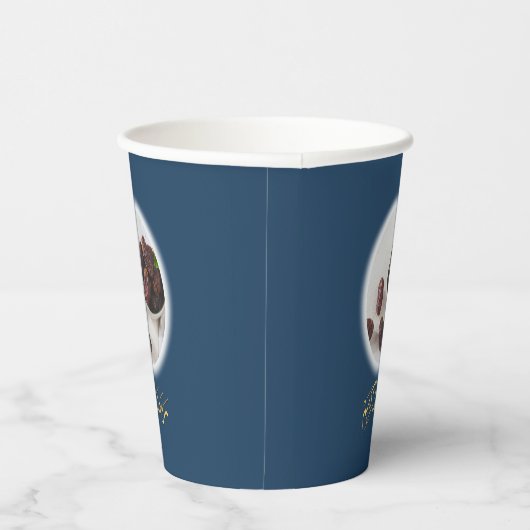 Moderne Ästhetik Ramadan Pappbecher (Rechts)