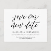 Moderne Ästhetik, Rett unser neues Datum, verschob Postkarte (Vorderseite)