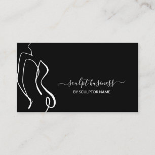 Moderne Ästhetik zur Körperformung Konturierung Visitenkarte