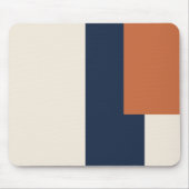 Moderne Ästhetische Abstrakte Farbblock-Mauspad Mousepad (Vorne)