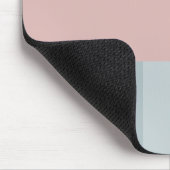 Moderne ästhetische abstrakte Farbblock-Mauspad Mousepad (Ecke)