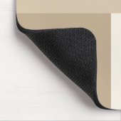 Moderne ästhetische abstrakte Farbblock-Mauspad Mousepad (Ecke)