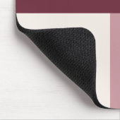 Moderne Ästhetische Abstrakte Farbblock-Mauspad Mousepad (Ecke)
