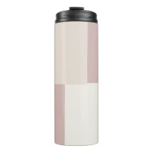 Moderne Ästhetische Abstrakte Farbblock-Tumbler