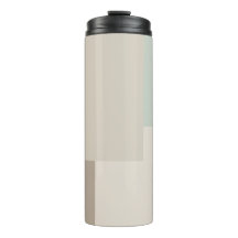 Moderne Ästhetische Abstrakte Farbblock-Tumbler