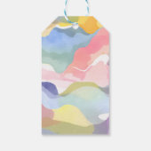 Moderne Ästhetische Frühlingsruhe Vielen Dank für Geschenkanhänger (Rückseite)