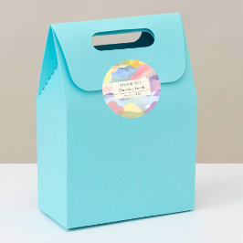 Moderne Ästhetische Frühlingsruhe Vielen Dank für  Runder Aufkleber