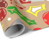 Moderne ästhetische Gestaltung Geschenkpapier (Rolleneckpunkt)