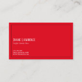 Moderne ästhetische Krankenschwester, Doktor, Kosm Visitenkarte (Rückseite)