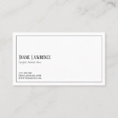 Moderne ästhetische Krankenschwester, Doktor, Kosm Visitenkarte (Rückseite)