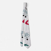 Moderne Atombombe des Mittelalters Krawatte (Rückseite)