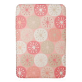 Moderne Atomdots-Retro-Muster Mitte des Jahrhunder Badematte (Vorderseite Vertikal)